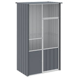 NNEVL Bird Cage Anthracite 115x78x200 cm Galvanised Steel