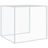 NNEVL Chicken Cage with Roof Light Grey 803x98x90 cm Galvanised Steel