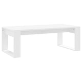 NNEVL Coffee Table White 102x50x35 cm Engineered Wood