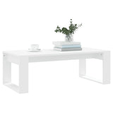 NNEVL Coffee Table White 102x50x35 cm Engineered Wood