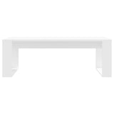 NNEVL Coffee Table White 102x50x35 cm Engineered Wood