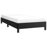 NNEVL Bed Frame Black 106x203 cm King Single Size Faux Leather
