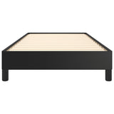 NNEVL Bed Frame Black 106x203 cm King Single Size Faux Leather