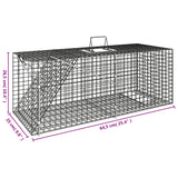 NNEVL Animal Trap 64.5x25x26.5 cm Galvanised Iron