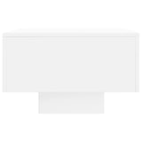 NNEVL Coffee Table White 100x49.5x31 cm Engineered Wood