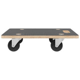 NNEVL Transport Trolleys 2 pcs Rectangular 80x55x11.5 cm 250 kg