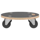 NNEVL Dolly Trolleys 2 pcs Round Ø38x11.5 cm