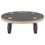 NNEVL Dolly Trolleys 2 pcs Round Ø38x11.5 cm