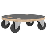 NNEVL Dolly Trolleys 2 pcs Round Ø38x11.5 cm