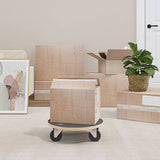 NNEVL Dolly Trolleys 2 pcs Round Ø38x11.5 cm
