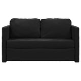 NNEVL Floor Sofa Bed 2-in-1 Black 122x204x55 cm Velvet