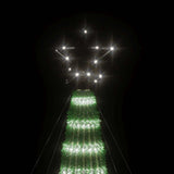 NNEVL LED Christmas Tree 275 LEDs Cold White 180 cm