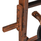 NNEVL Wishing Well Fountain with Pump 57x50x112 cm Solid Wood Fir