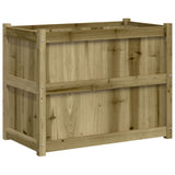 NNEVL Garden Planter 90x50x70 cm Impregnated Wood Pine
