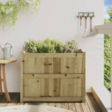 NNEVL Garden Planter 90x50x70 cm Impregnated Wood Pine