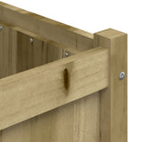 NNEVL Garden Planter 90x50x70 cm Impregnated Wood Pine