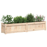 NNEVL Garden Planters 2 pcs Solid Wood Pine