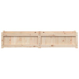 NNEVL Garden Planters 2 pcs Solid Wood Pine