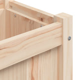 NNEVL Garden Planters 2 pcs Solid Wood Pine