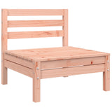 NNEVL Garden Sofa Armless with Cushions Solid Wood Douglas