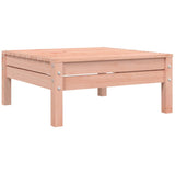 NNEVL Garden Footstool with Cushion Solid Wood Douglas
