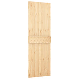 NNEVL Sliding Door with Hardware Set 70x210 cm Solid Wood Pine