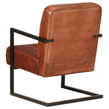NNEVL Sofa Chair Brown Real Leather