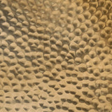 NNEVL Coffee Table Hammered Aluminium 50x30 cm Brass