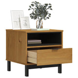 NNEVL Side Table FLAM 50x50x50 cm Solid Wood Pine