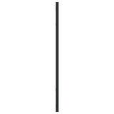 NNEVL Wall Mirror Black 50x60 cm Rectangle Iron