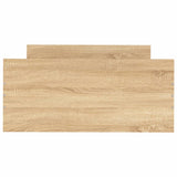 NNEVL Bed Frame Sonoma Oak 92x187 cm Single Size Engineered Wood