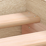 NNEVL Bed Frame Sonoma Oak 92x187 cm Single Size Engineered Wood