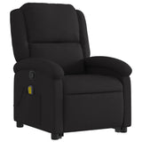NNEVL Stand up Massage Recliner Chair Black Fabric