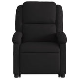 NNEVL Stand up Massage Recliner Chair Black Fabric