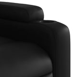 NNEVL Electric Massage Recliner Chair Black Faux Leather