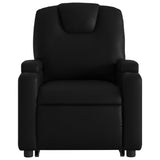 NNEVL Electric Stand up Massage Recliner Chair Black Faux Leather