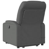 NNEVL Electric Stand up Massage Recliner Chair Dark Grey Fabric