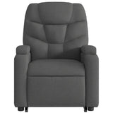 NNEVL Electric Stand up Massage Recliner Chair Dark Grey Fabric