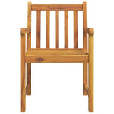 NNEVL Garden Chairs 6 pcs 56x55.5x90 cm Solid Wood Acacia