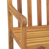 NNEVL Garden Chairs 6 pcs 56x55.5x90 cm Solid Wood Acacia