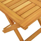 NNEVL Sun Loungers 2 pcs with Table Solid Wood Acacia