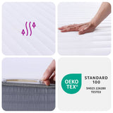 NNEVL Foam Mattress Medium Soft 137x190 cm