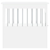 NNEVL Dog Crate Furniture White 45x62x59 cm Engineered Wood