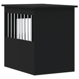NNEVL Dog Crate Furniture Black 45x62x59 cm Engineered Wood