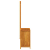 NNEVL Planter with Trellis 55x29.5x132 cm Solid Wood Acacia