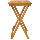 NNEVL Folding Garden Table 50x36x60 cm Solid Wood Acacia