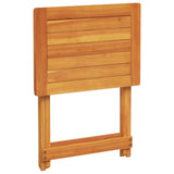 NNEVL Folding Garden Table 50x36x60 cm Solid Wood Acacia