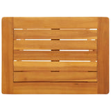 NNEVL Folding Garden Table 50x36x60 cm Solid Wood Acacia