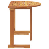 NNEVL Folding Balcony Table 90x60x72 cm Solid Wood Acacia