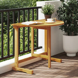 NNEVL Folding Balcony Table 90x60x72 cm Solid Wood Acacia